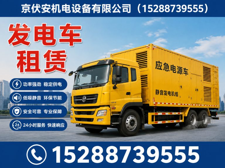 宝鸡应急发电机出租展示图